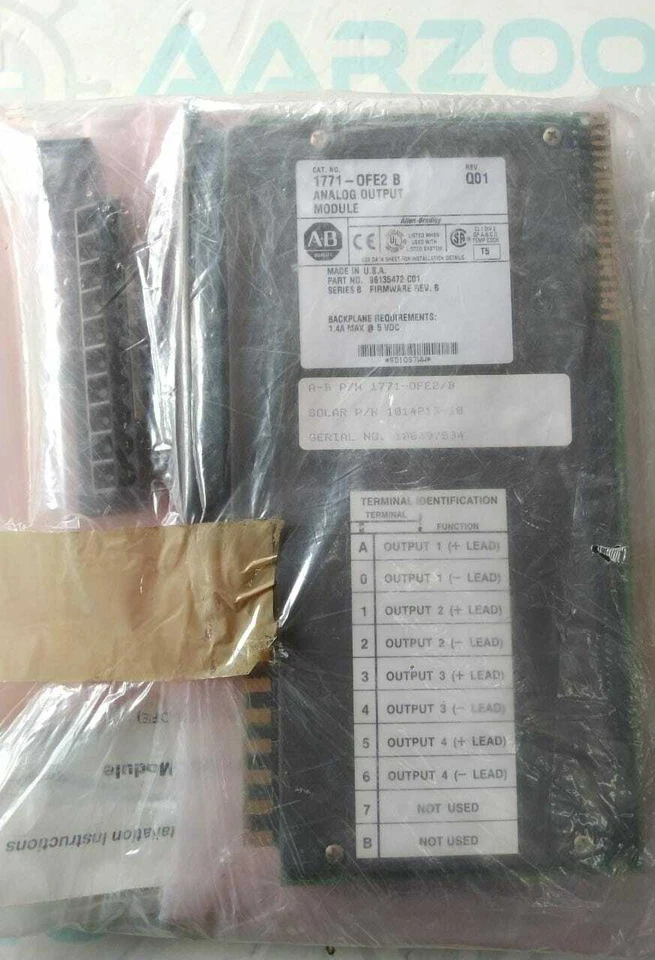 Allen-Bradley 1771-OFE2/B Analog Output Module NEW NO BOX - Image 4 of 4