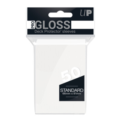 ultra pro white card sleeves Pro-Matte Deck Protector : Toys & Games split resistant seal Ultra Pro - Pokemon Colorless
