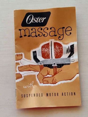 VTG 50s-60s OSTER Model 1-01 Scientific Massager Vibrator w/ Box WORKS GREAT!  - Picture 15 of 22