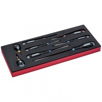 Bahco Fit&Go 1/3 Schaumstoffeinlage Schraubendrehersatz - 8-Tlg.