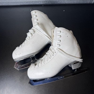Risport RF4 Figure Skates - White Ice Skating 235 Women s 4.5-5