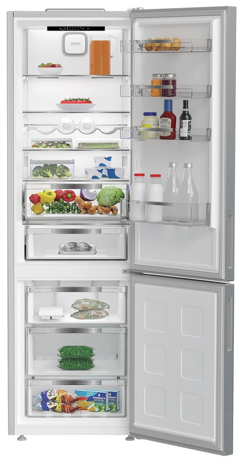 COMBINATO 355 LT SILVER NOFROST INVERTER D 203,5X59,5 HOTPOINT HPK25403XP5E1. - Immagine 4 di 4