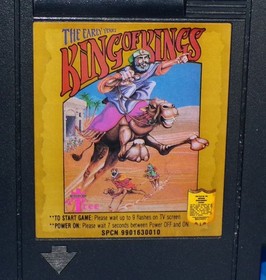 King of Kings: The Early Years Nintendo Entertainment 1991 NES Camel Cover CIB