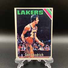 Topps 1975-76 Gail Goodrich #110 Los Angeles Lakers NBA Basketball Card