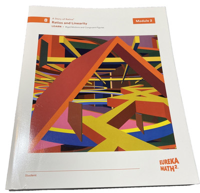 Eureka Math Squared Grade 8 Module 2 LEARN New Student Workbook FREE SHIPPING