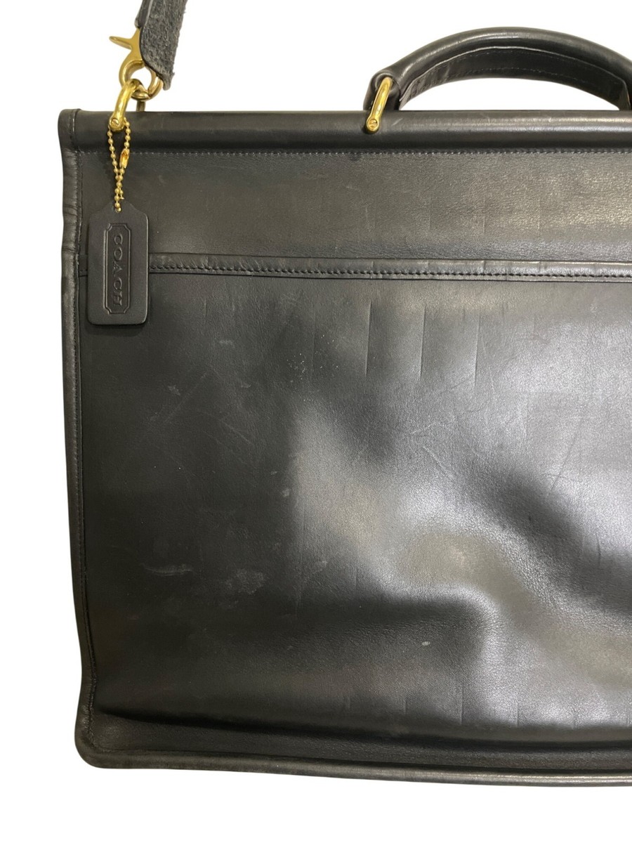 バッグ Old Coach Beekman Briefcase Shoulder Bag Coach Beekman Brief 5266 Men's Leather Briefcase Shoulder