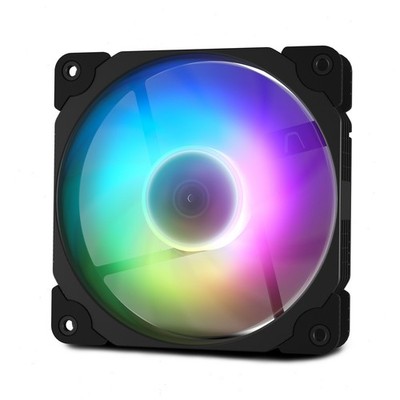 Vetroo PC Case Fan, 120mm Black High Airflow 5V 3Pin ARGB & 4Pin PWM Cooling