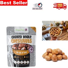 Versatile 180g Cooked Whole Chestnuts - Perfect for Snacking, Cooking & Baking