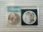1921-D USA $1 Morgan Dollar Silver Coin Vintage Accugrade Holder