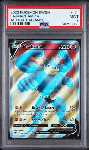 Machamp V graded PSA 9 for sale on eBay
