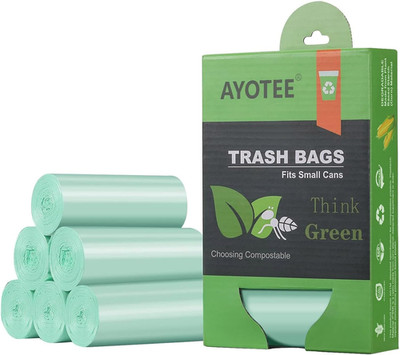 1.2 Gallon Small Trash Bags Garbage Bags,  Mini Compostable Strong Bathroom Wast