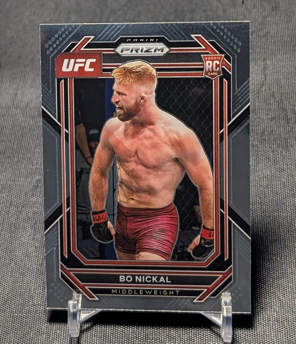 Bo Nickal True Rookie RC 2023 Panini Prizm UFC Card #103