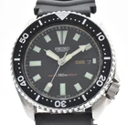 Rare! Vintage 1985 Seiko 6309-7290 Black Dial Diver Automatic Men's Watch JAPAN