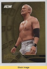2025 Skybox Metal Universe AEW All Elite Wrestling Kazuchika Okada #63 READ 0b3