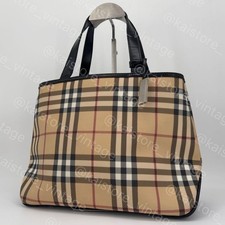 Borsa a mano BURBERRY Tote Bag Nova Check autentica dal Giappone
