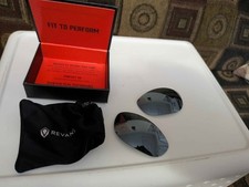 (Revant) Oakley Monster Dog Polarized Black C...
