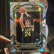2022 Prizm Cracked Ice Prizm #234 Walker Kessler RC -Jazz