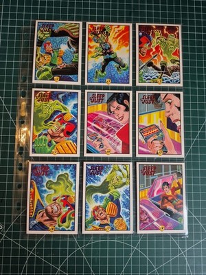 Judge Dredd The Movie Trading Card Sleep of The Just Chase Set 10-18 (Edge 1995)
