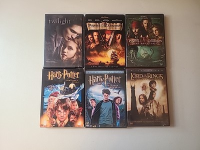 Lot Of 6 Fantasy DVDs
