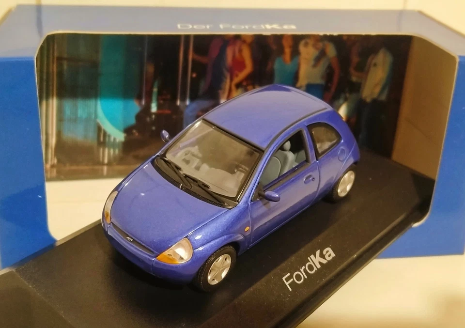 FORD KA 1°s 1999 1/43 MINICHAMPS Special Limited Edition OLD STOCK New in Box - Immagine 2 di 4