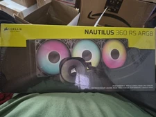 CORSAIR Nautilus 360 RS ARGB Liquid CPU Cooler - Black - Factory Sealed