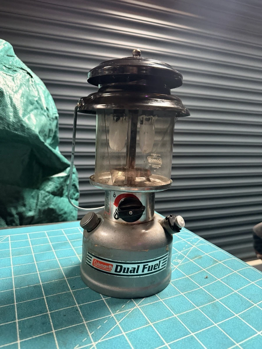 5B41 Coleman コールマン Dual Fuel ツーマントル ランタン MODEL 295