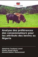 Abdullah Taofeeq Lawal (U. A.) | Analyse Des PréFéRences Des Consommateurs...