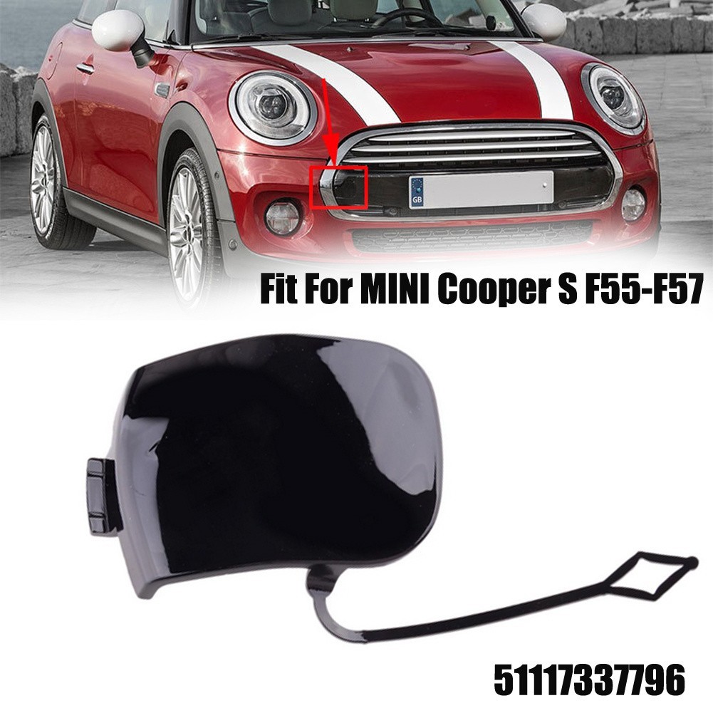 Tow Hook Cover Eye Cap for MINI Cooper F55 F56 F57 Lower Side Accessory