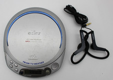 Sony Atrac3plus CD Walkman D-NF610 w/ Earphones- Tested