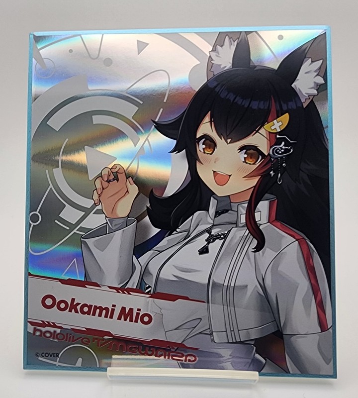 Ookami Mio hololive SUPER EXPO 2026 Shikishi Message Board Gen 1 + Gamers
