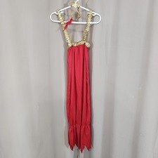 Costume Flapper Kid Sequin Trim Dress, Headband Roaring 20's Halloween Forum NEW