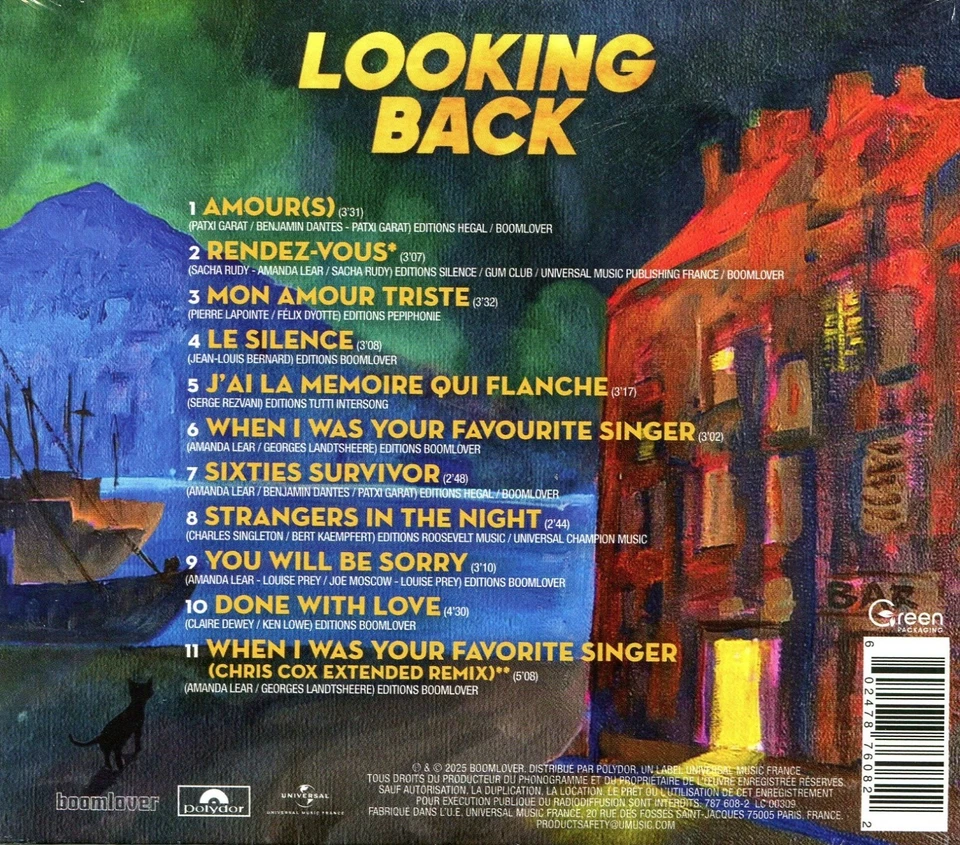 Amanda Lear : Looking Back (CD) - Image 3 of 3