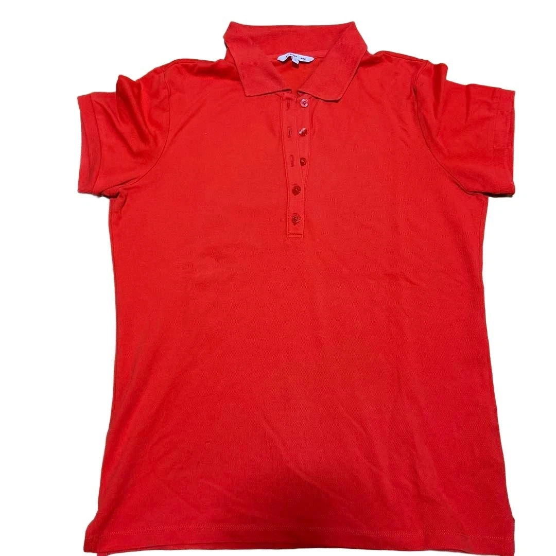 UNIQLO Polo Shirt Orange Men’s Casual Athletic Top
