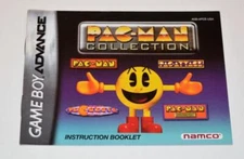 MANUAL ONLY Pac-Man Collection Nintendo Gameboy Advance Instruction Booklet