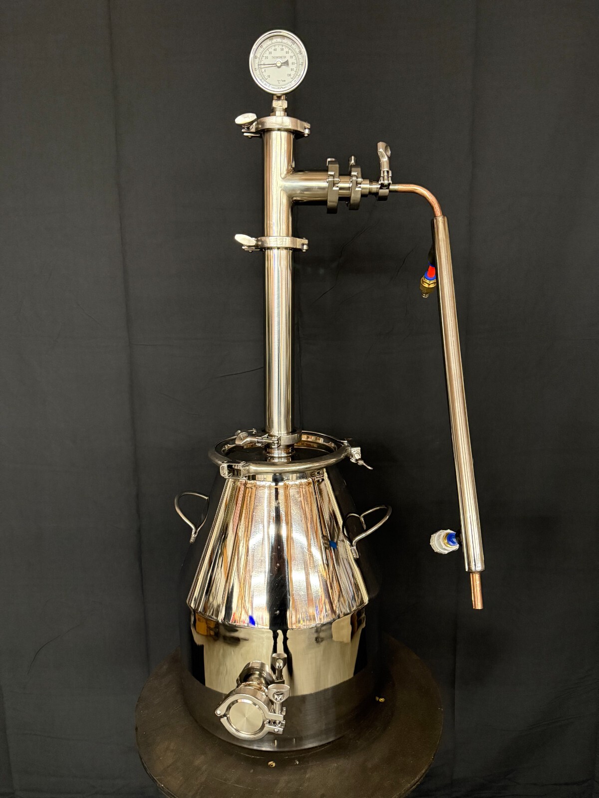 Pot Still - Entry Level 8 gallon stainless steel fractionating column-moonshine