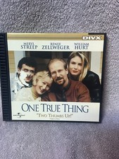 One True Thing Rare DIVX Format, 1999. Universal Meryl Streep, Renee Zellweger