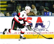 Josh Norris Ottawa Senators Belleville Senators Signed 8 x 10 