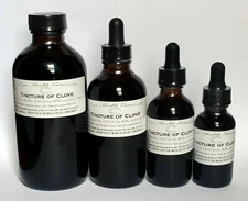 Clove Tincture, Extract, Multiple Sizes, Non Irradiated, Highest Quality Cloves