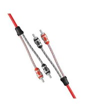 Cerwin Vega RVY2M - OFC Twisted Molded Ends Split Brass Tip Cable 1Female-2 Male