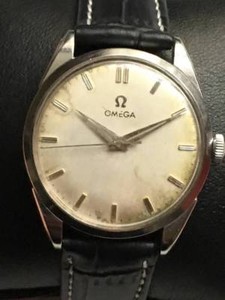 Vintage OMEGA Antique Hand Winding Silver Dial Mens WATCH CAL 284 SWISS MADE  RRR | eBay