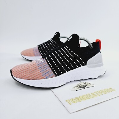 Nike React Phantom Run FlyKnit 2 Running Shoes Mens Size 13 Multicolor NEW