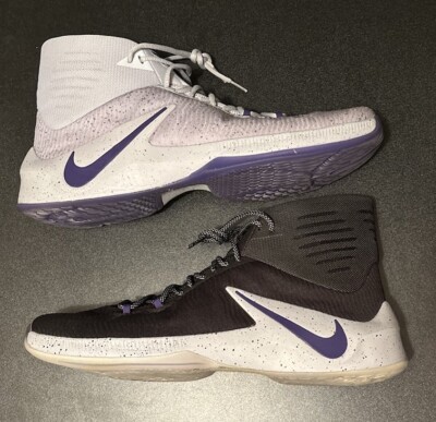 Demarcus Cousins Nikes. Brand new, no tags. Size 13. Purple & gray high tops. NIKE ZOOM CLEAR OUT PE MEN SIZE 9.5 TO 12.0 WOLF GREY  main image 2