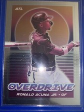 2021 Chronicles Overdrive Baseball - Ronald Acuna Jr. - Atlanta Braves No. 20