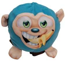 Kipp Brothers Monkey Plush Reversible Stuffed Animal 5" 2021 Cool Rock Star