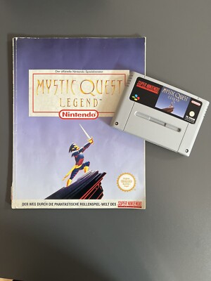 Mystic Quest Legend mit Spieleberater (Nintendo SNES) - Super Nintendo - TOP