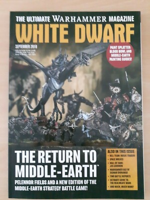 GW White Dwarf Magazine September 2018 englisch Games Workshop