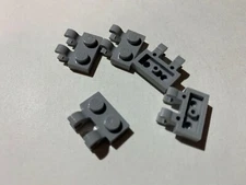 LEGO Parts 60470 (5pcs) Plate, Modified 1x2 with Clips Horizontal Choose Color