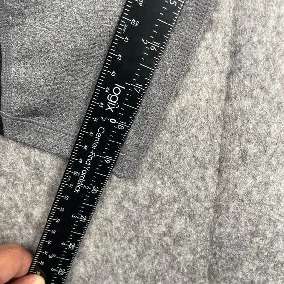 Nike Pro womens size small capri leggings gray thumbnail 3