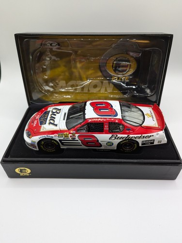 Dale Earnhardt Jr #8 Budweiser – 1:24 Elite, 7 Février 2004, Avec Boîtier