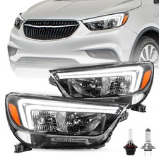 For 2017-2022 Buick Encore Halogen w/ LED DRL [OE Style] Headlights Left+Right